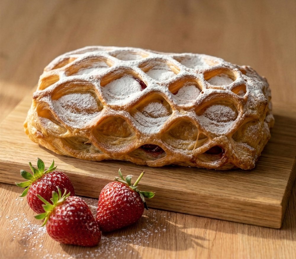 Штрудель с клубникой, 1 шт.