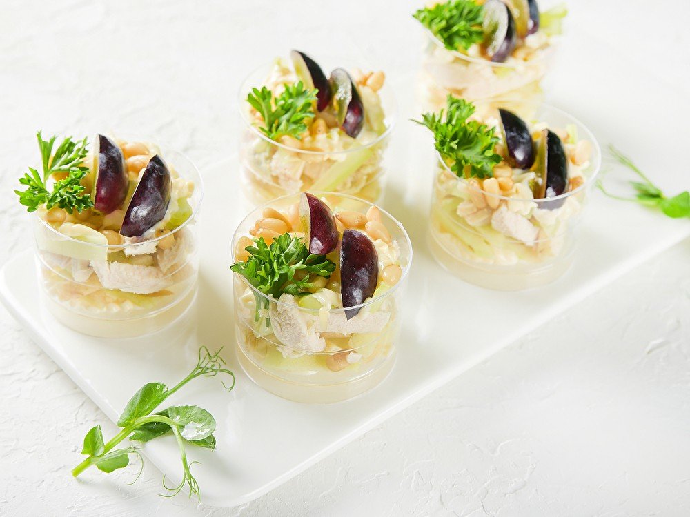 «Taйский» с курочкой и ореховым соусом 10 шт