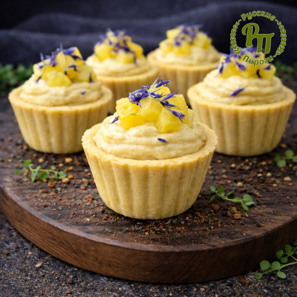 Тарт «Ананасовый Бриз» 60 шт