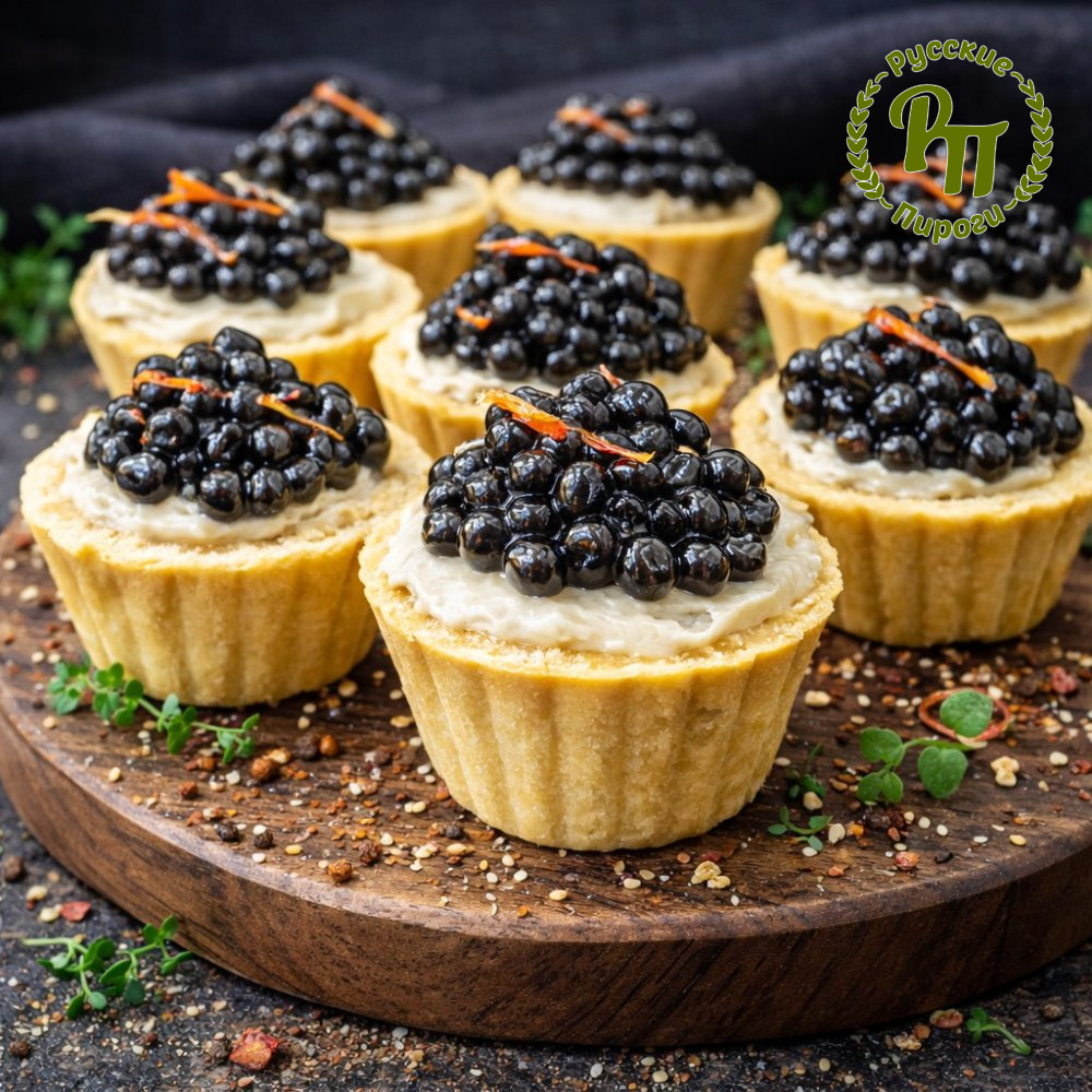 Тарт "Гратен с селедочным маслицем" 60 шт