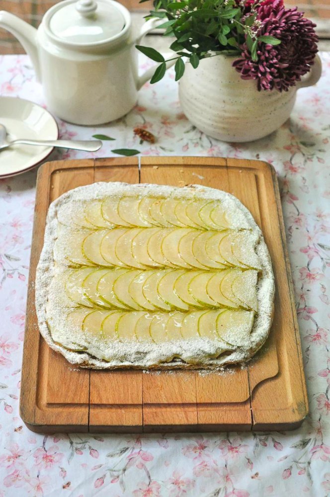 Тарт с грушей