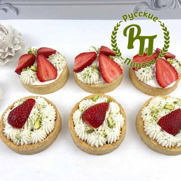 Тарталетки с клубникой