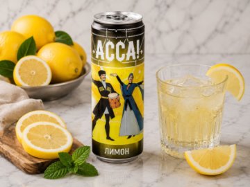 «АССА» со вкусом лимона, 0,33 л, 1 шт.