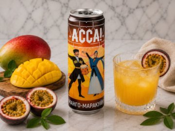 «АССА» со вкусом манго-маракуйя, 0,33 л, 1 шт.