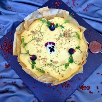 Австрийский чизкейк с грушей и Дор Блю