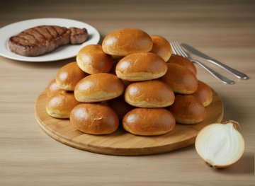 Банкетные пирожки с мясом и луком