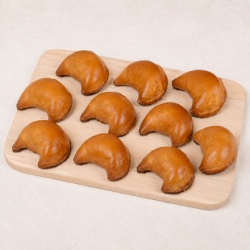 Банкетный пирожок с брусникой (10 шт)