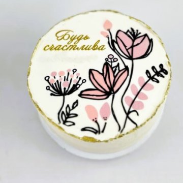 Бенто торт «Цветочный»