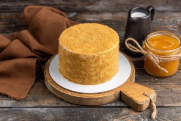 Бенто торт «Медовик»