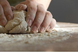 Бездрожжевое полбяное тесто для сладких пирогов