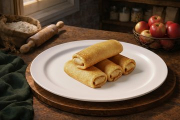 Блинчики с яблоком 4 шт