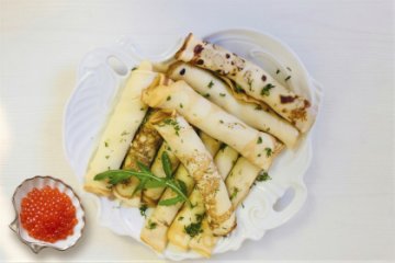 Блинчики с икрой 10 шт