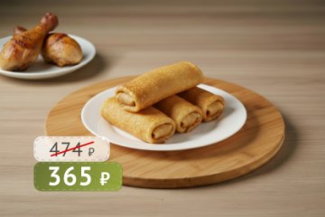 Блинчики с курицей