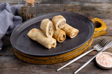 Блинчики с мясом (4шт)