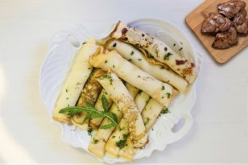 Блинчики с печеночной начинкой 10 шт