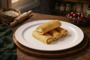 Блинчики с вишней 4 шт