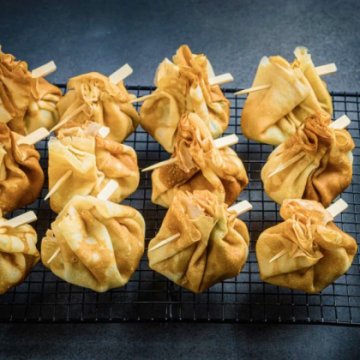 Блинчики с жюльеном из цыпленка 12 шт