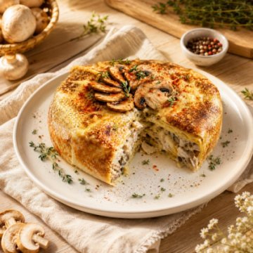 Блинный торт Жульен