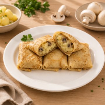 Блины «Картофель и грибы» 4 шт