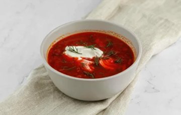 Борщ с говядиной