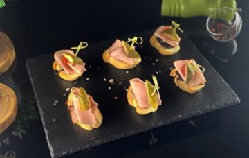 Брускетта с бужениной 6 шт