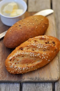 Булочки картофельные и ржаные 4шт