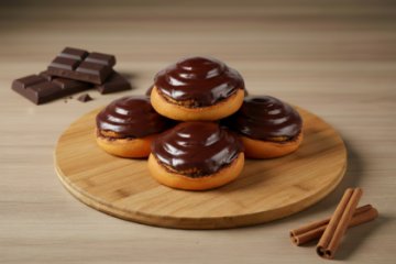 Булочки с шоколадом и корицей 5 шт