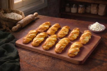 Булочки с творогом,10 шт.
