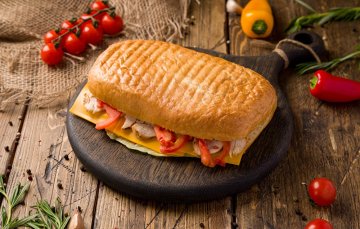 Чиабатта с курицей