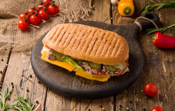 Чиабатта с тунцом постная