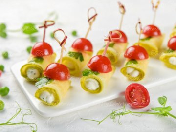Цукини с сырным муссом 10 шт