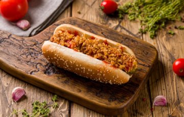 Датский хот-дог (сливочная сосиска)