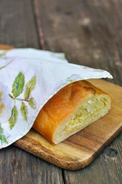 Домашний капустный пирог