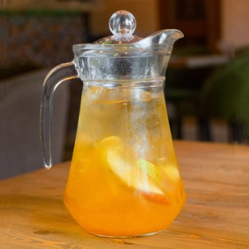 Домашний лимонад груша-личи