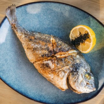 Дорадо жареная