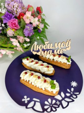 Эклеры Благородная груша 10 шт