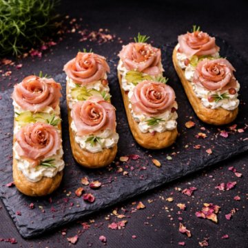 Эклеры "Копченая говядина" 5 шт