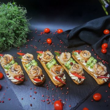 Эклеры Копченая курочка 10 шт