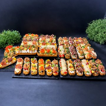 Эклеры крафт ассорти