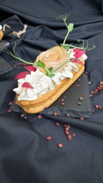 Эклеры "Курочка с грибочками"