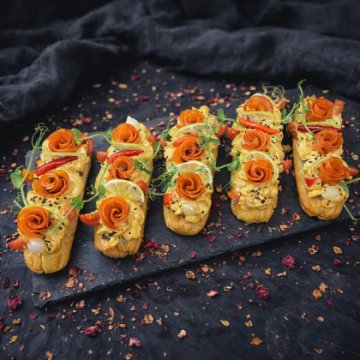 Эклеры "Том Ям Баклажан с курочкой" 5 шт