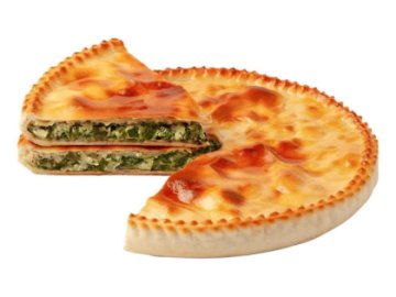 Фирменный пирог с курицей и шпинатом