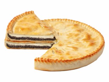 Фирменный пирог с заварным кремом и маком