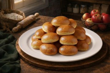 Фуршетные пирожки с яблоками 25 шт