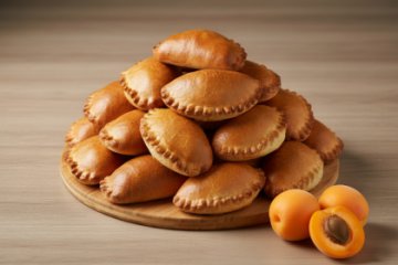 Фуршетные пирожки с абрикосом 25 шт