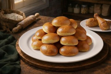 Фуршетные пирожки с курицей 25 шт