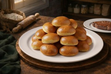 Фуршетные пирожки с мясом и луком 25 шт