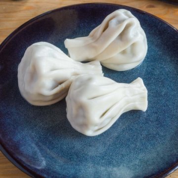 Хинкали с грибами 3 штуки