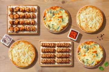 Индейка и люля с хачапури на 6–8 человек