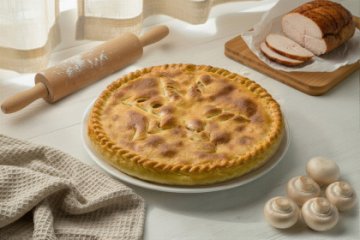 Индейка с грибочками